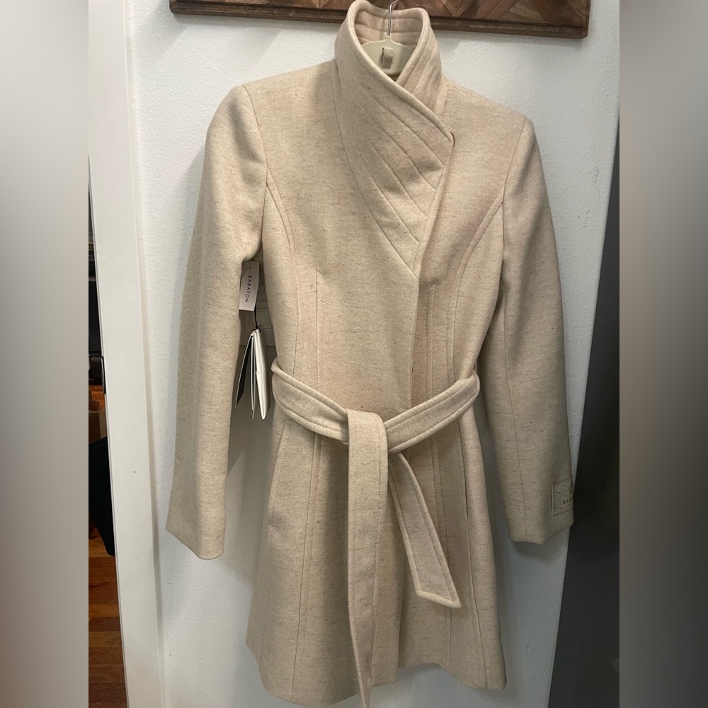 Aritiza The Connor Coat Oatmeal XXS
